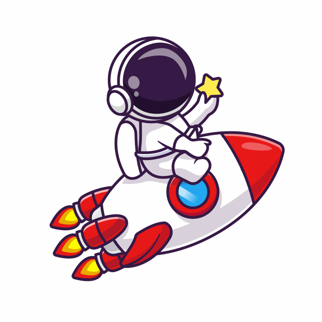 astronaute illustration